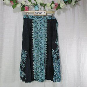 TALBOTS 100% Silk Skirt Size 10 Petite